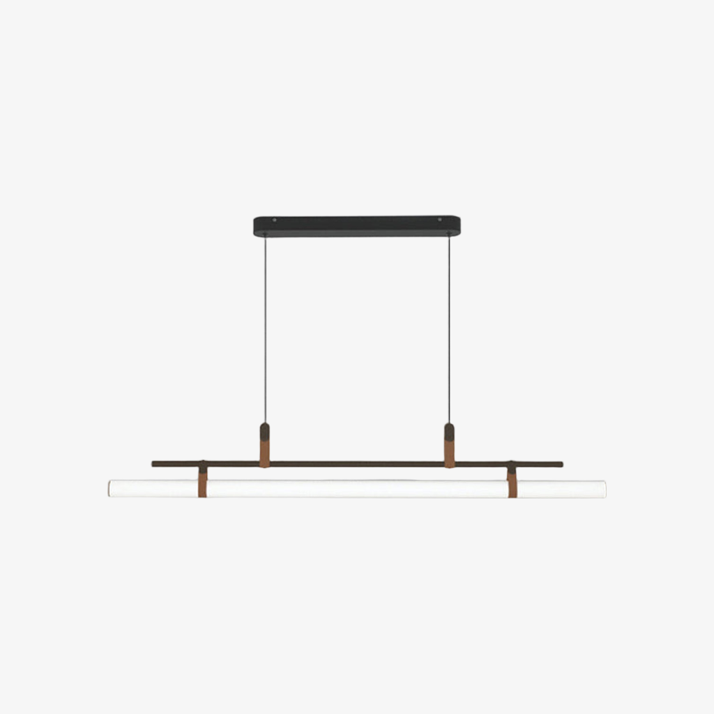 Contemporary Minimalist Bar Pendant Lamp for Living Areas S371
