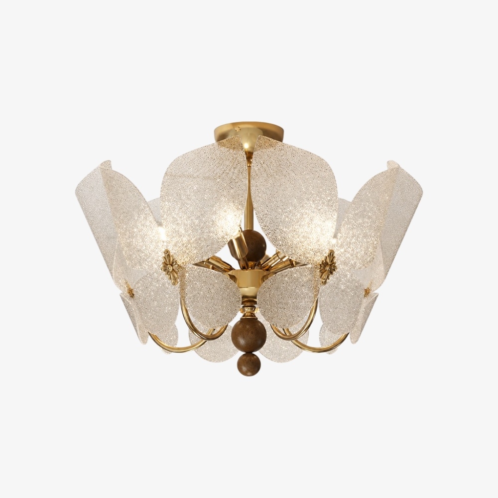 Lucenda Romantic Ceiling Lamp - Vintage Butterfly Light Fixture for Bedroom or Hallway T2214