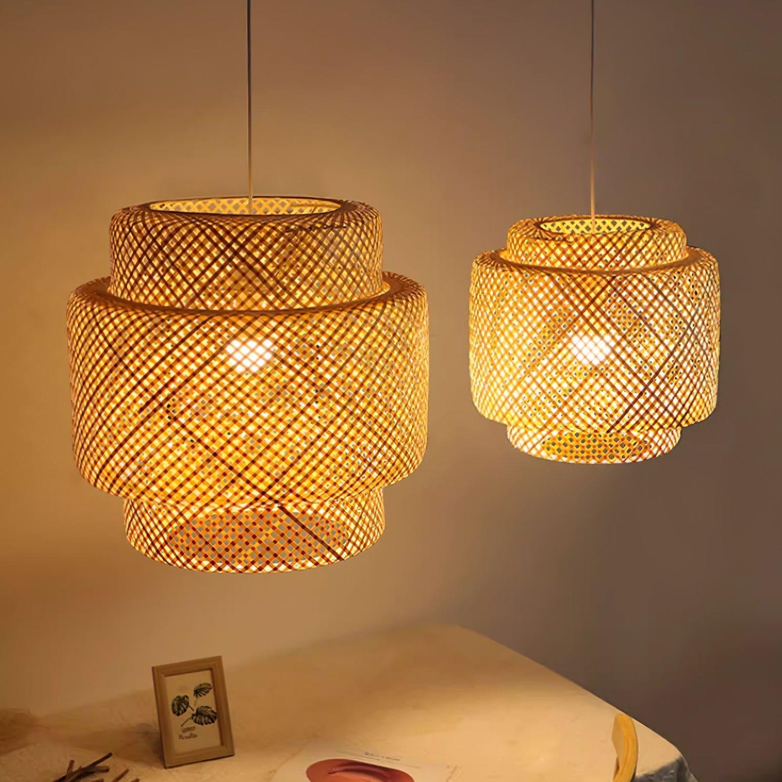 Bamboo Pendant Light T2111