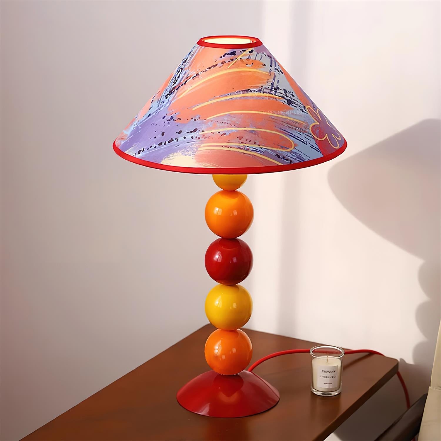 Retro Coloful Stacking Ball Table Lamp M230