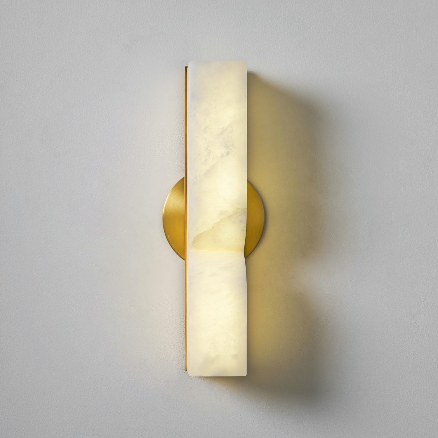 Rectangular Alabaster Wall Lamp T1863