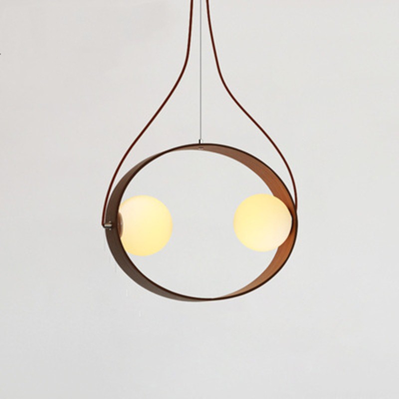 RING Wooden Pendant Light