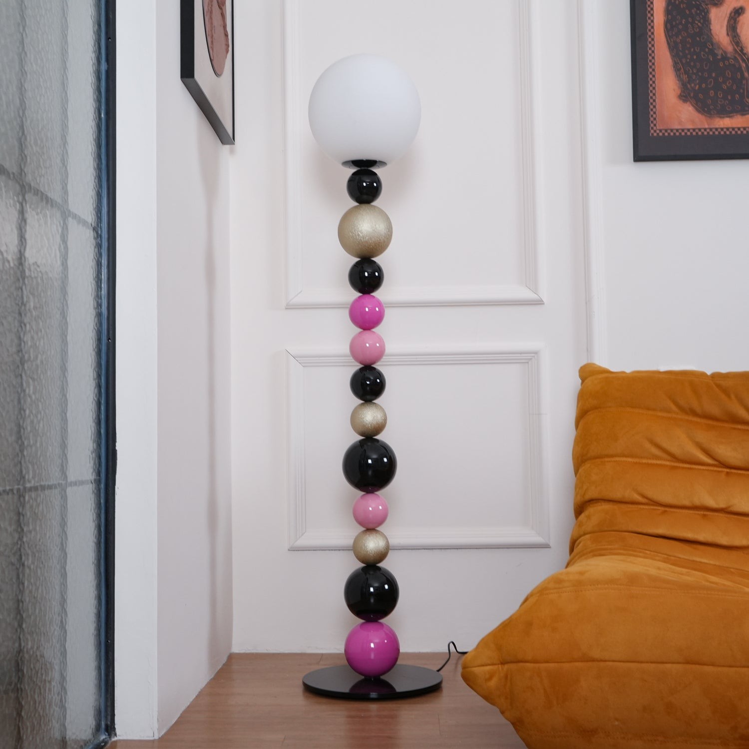 Modern Gourd Ball Floor Lamp M228
