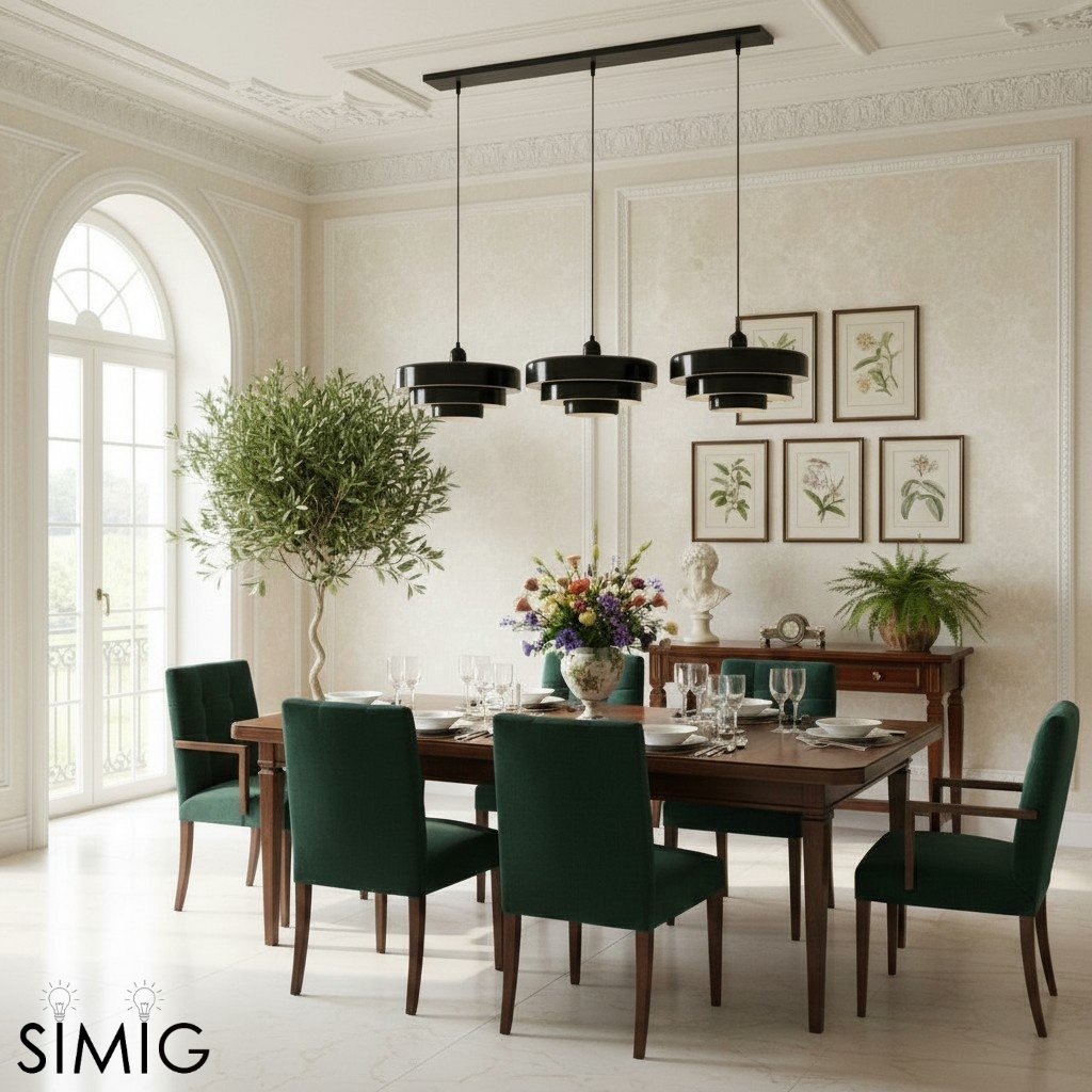 Triple Layer Disc Macaron Cake Pendant Lamp S103