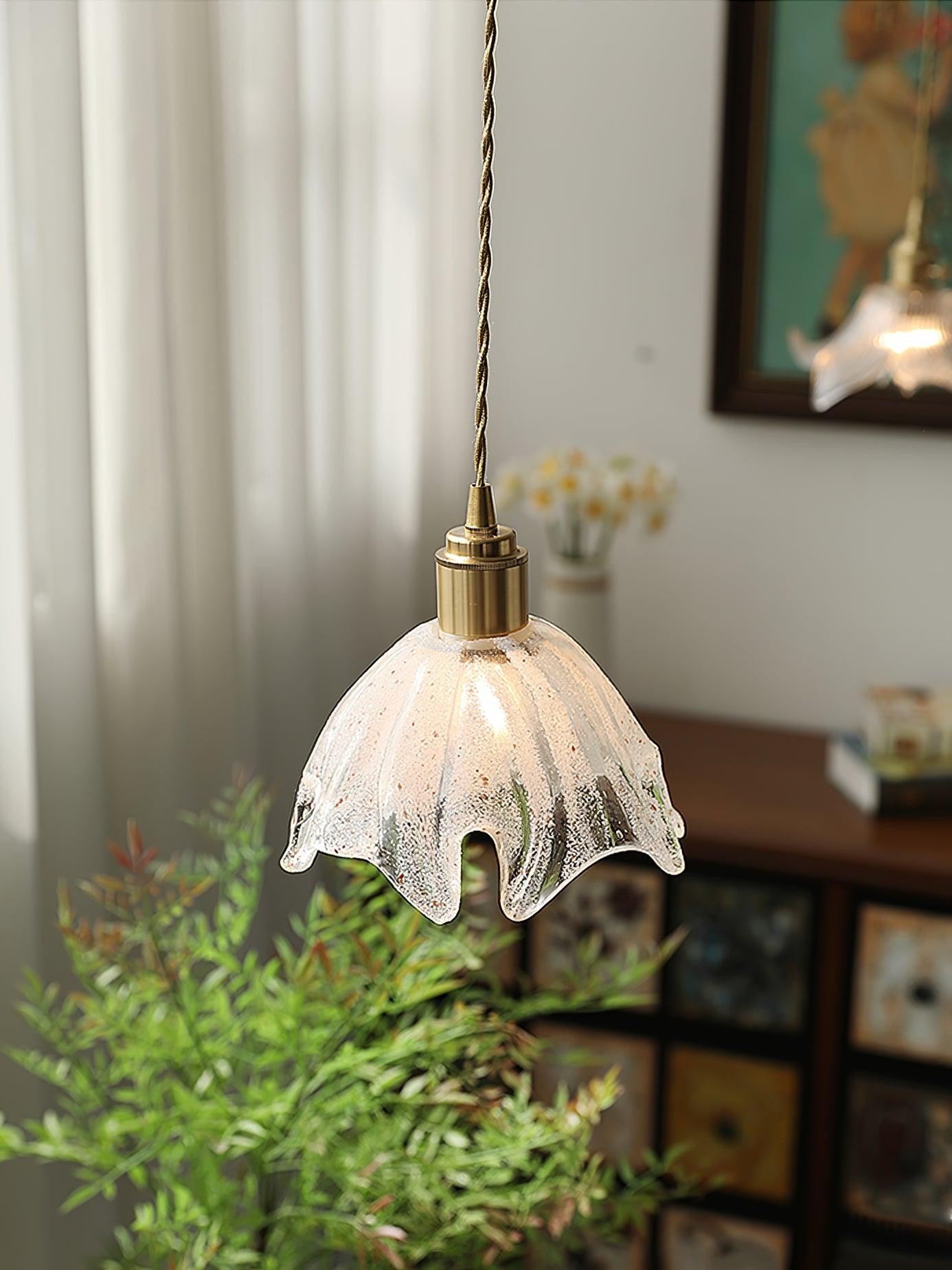 Lotus Crystal Small Pendant Light M539