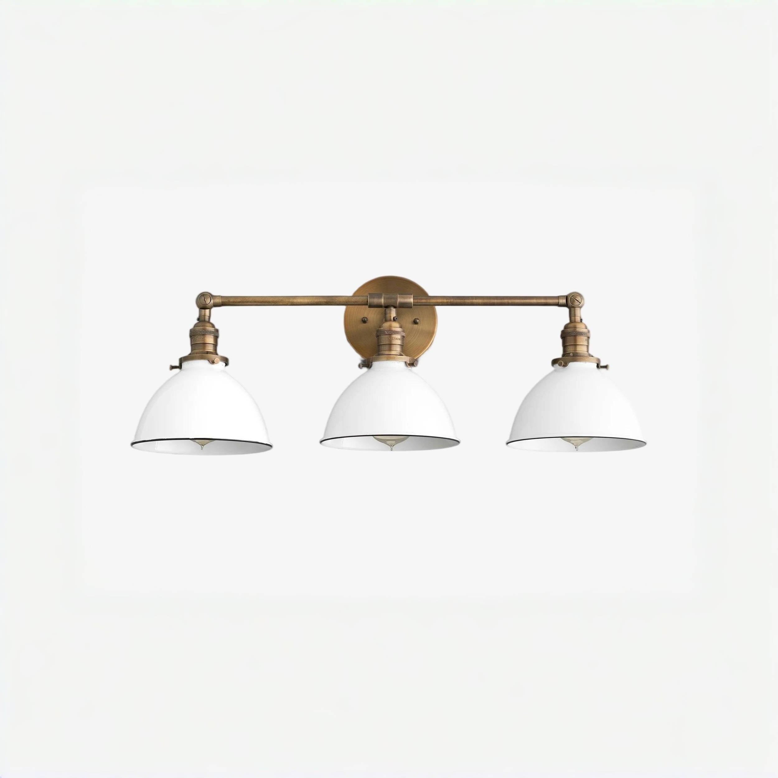 Conique Metal Industrial Vanity Light - Modern Bathroom Lighting Fixture T335