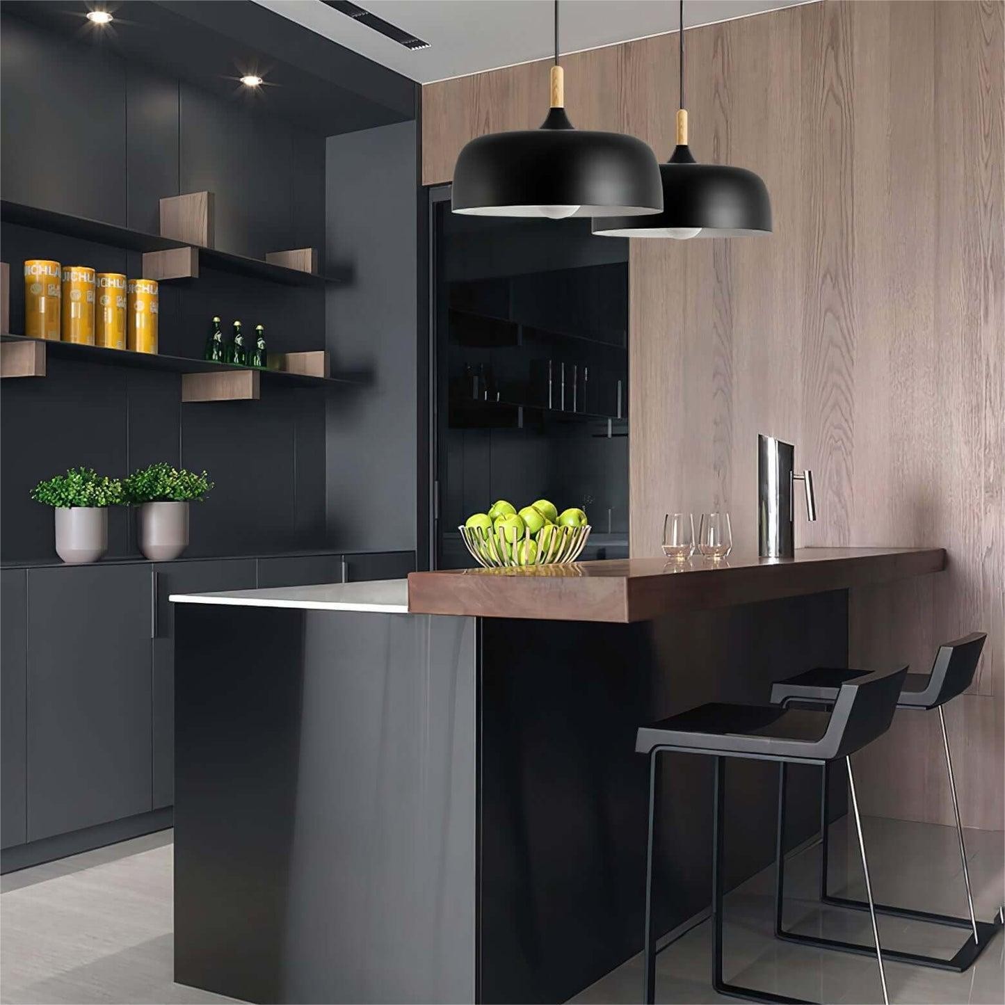 Scandinavian Acorn Pendant Light S35