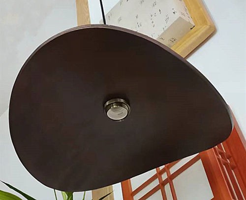 Wooden Dragonfly Pendant Light