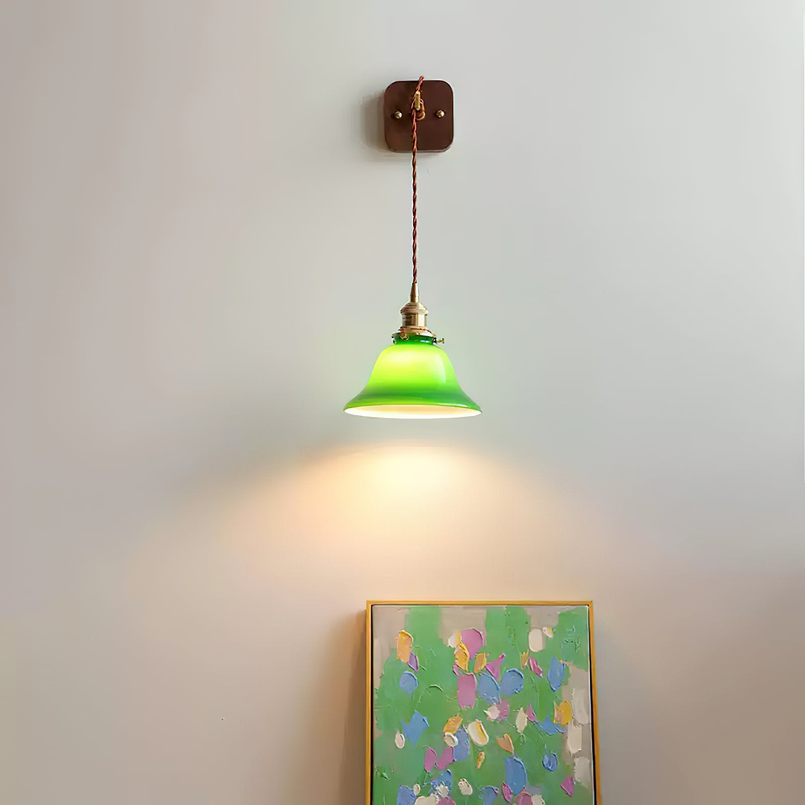 Bell Brass Wall Lamp M186