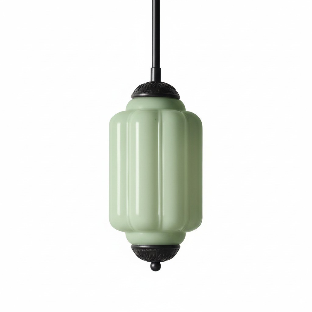 Eloise Vintage Glass Pendant Light - Elegant Pendant Lamp for Living Room G23