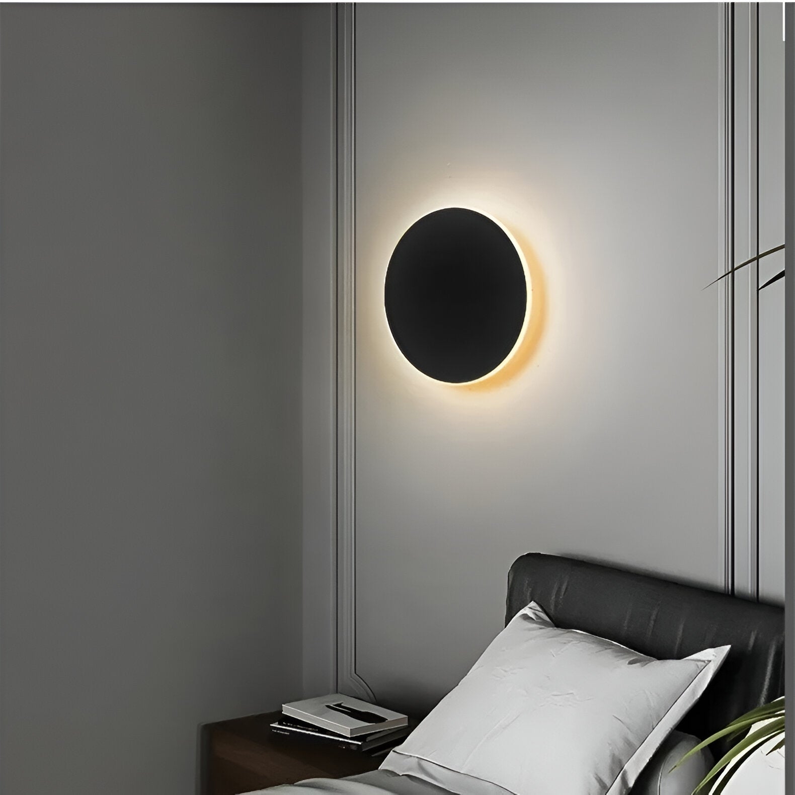 Modern Nordic Round Aluminum Minimalist LED Wall Light T1991