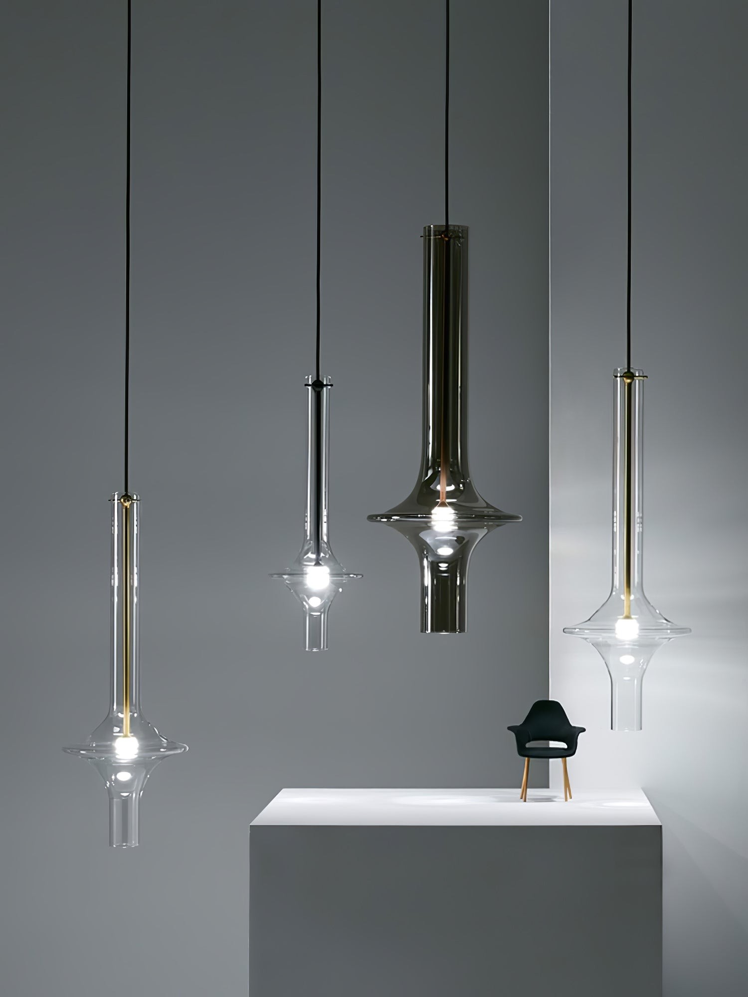 Modern Creative Glass Tube Pendant Lamp M02
