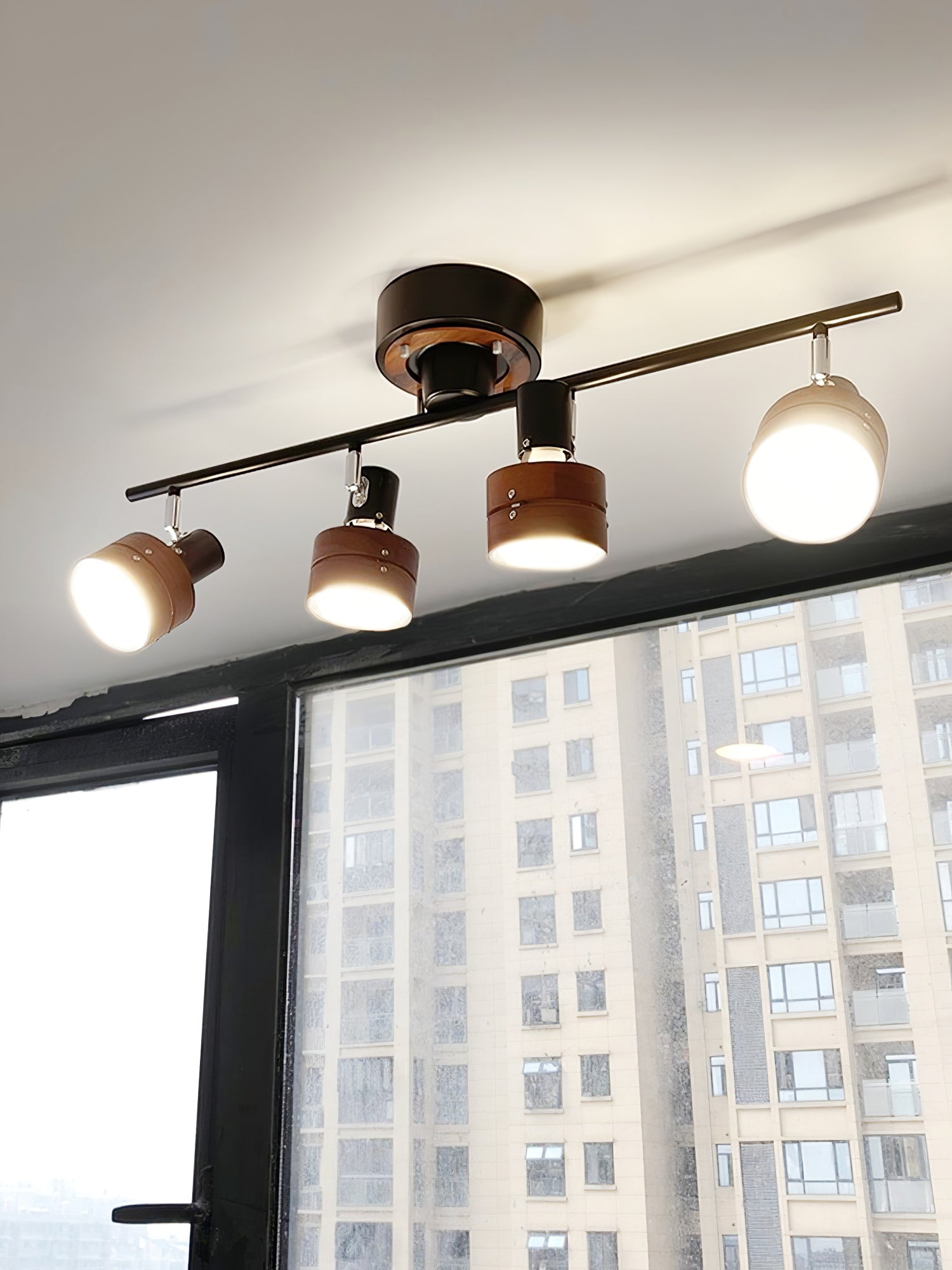 Nordic Cylindrical 4-Light Spotlight T1639