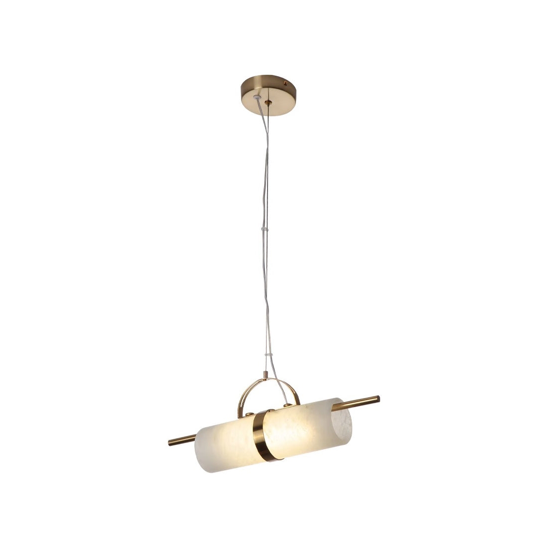 Mini Cylindrical Alabaster Pendant Light T1645