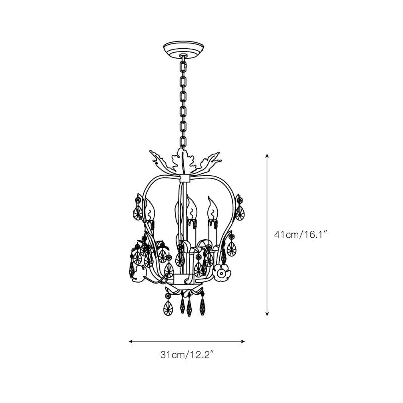 Monteleone Chandelier T1742