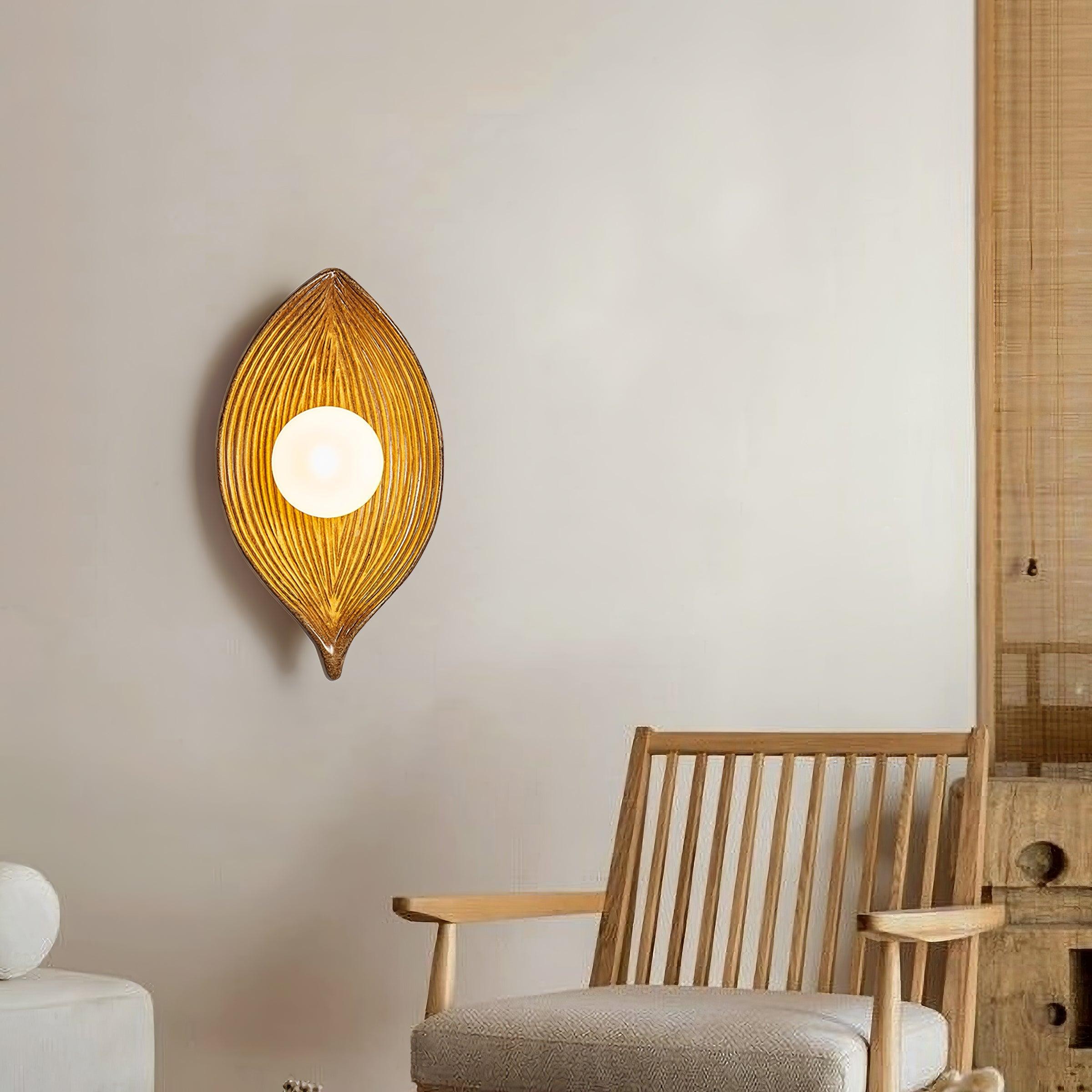 Leaf Canoe Wall Sconce M442