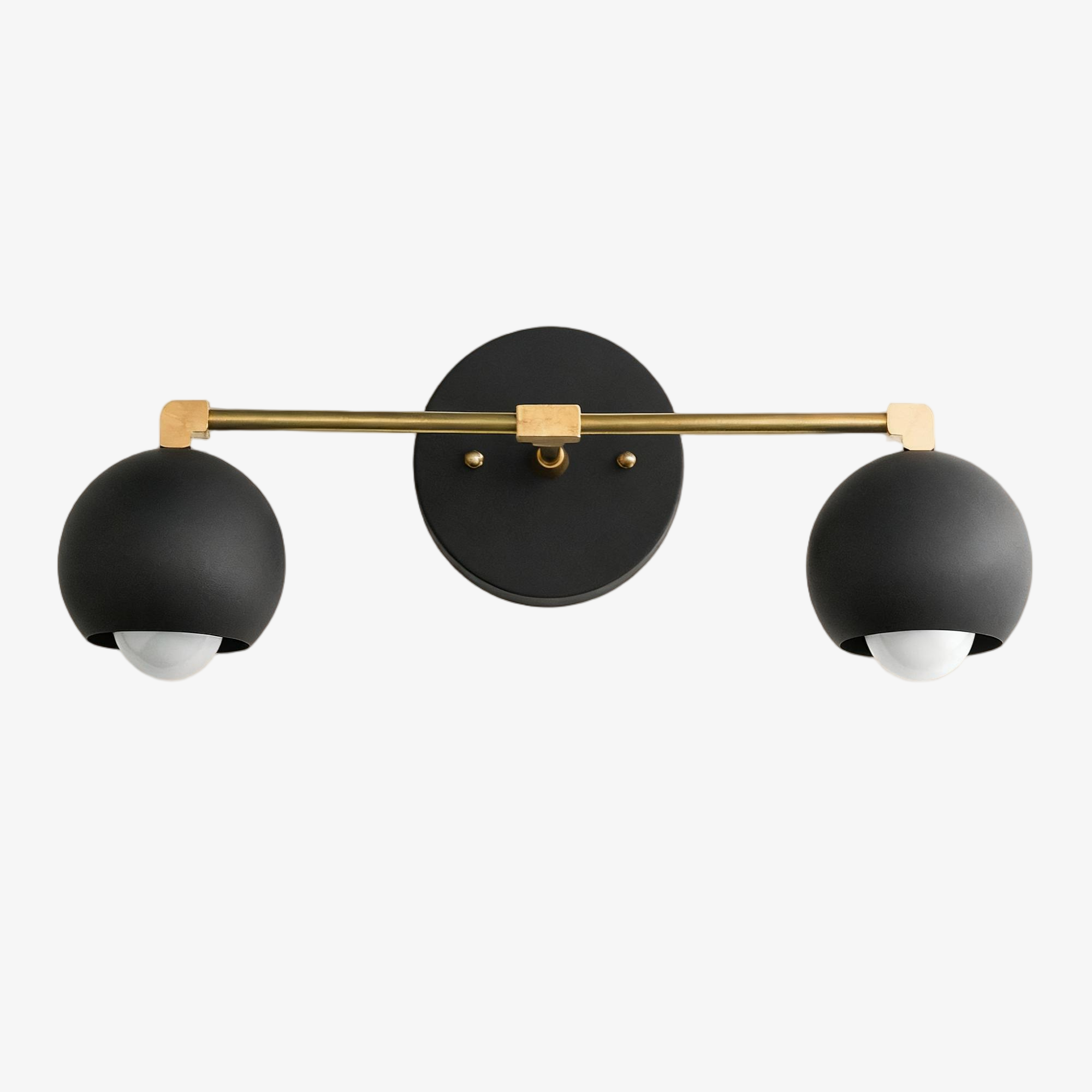 Metio Dome Decorative Vanity Light - Classic Orb Shade Bathroom Wall Lamp T324