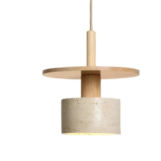 Travertine Vintage Retro Style Pendant Light T2148