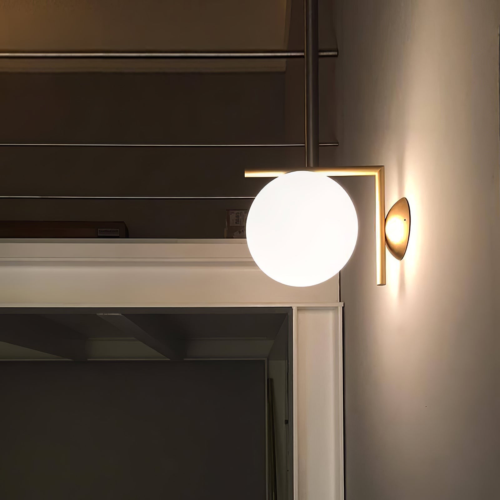 Iscalia Wall/Ceiling Light – Globe Design for Living Room