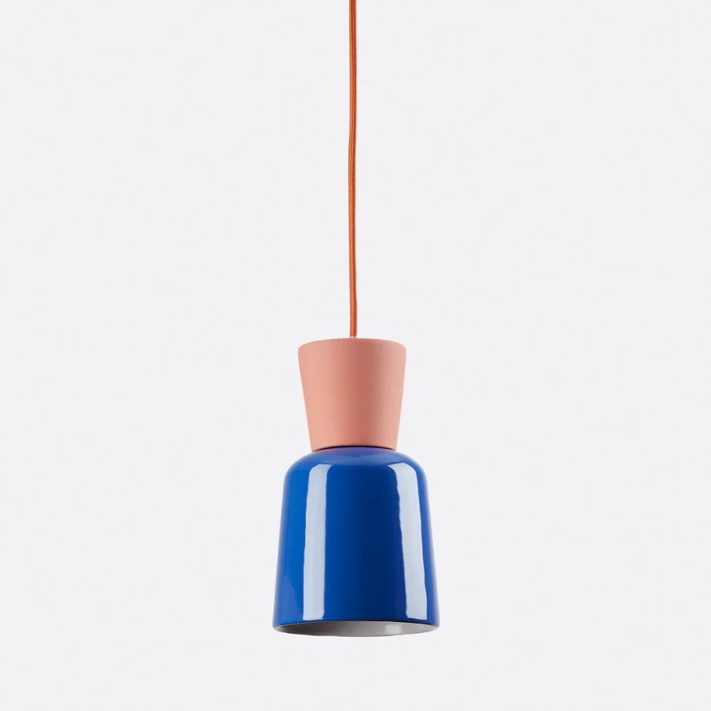 Chromara Colorful Bowl Pendant Light - Retro Iron Lamp for Dining T1159