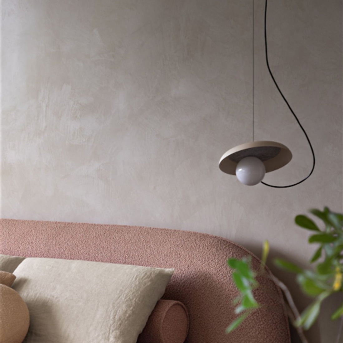 Acoustic Disc Pendant Lamp T1672