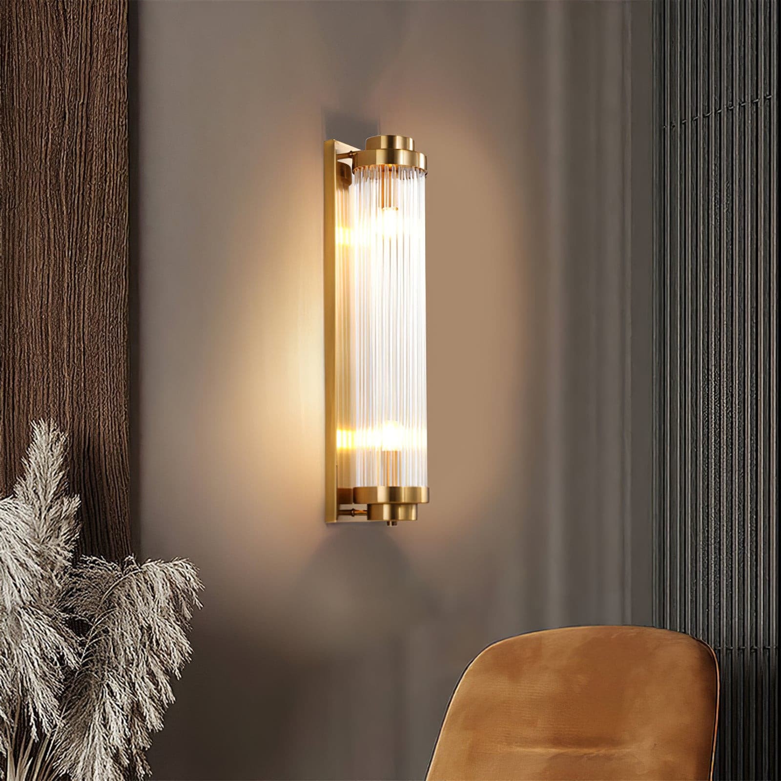Pillar Offset Wall Lamp T429