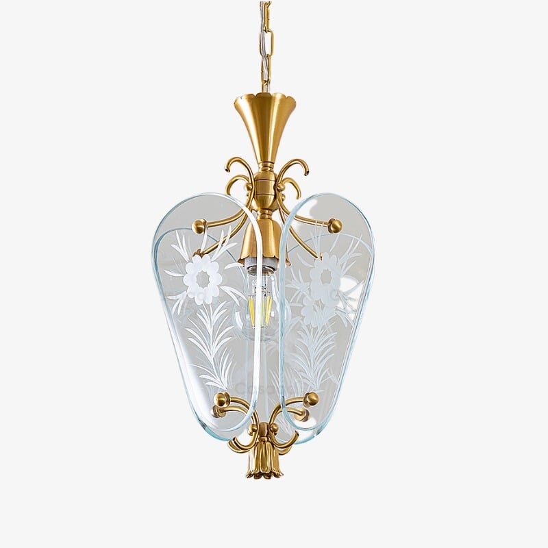 Kerise Sleek Glass Shade Pendant - Designer Ambient Light for Open Spaces or Lounges T489