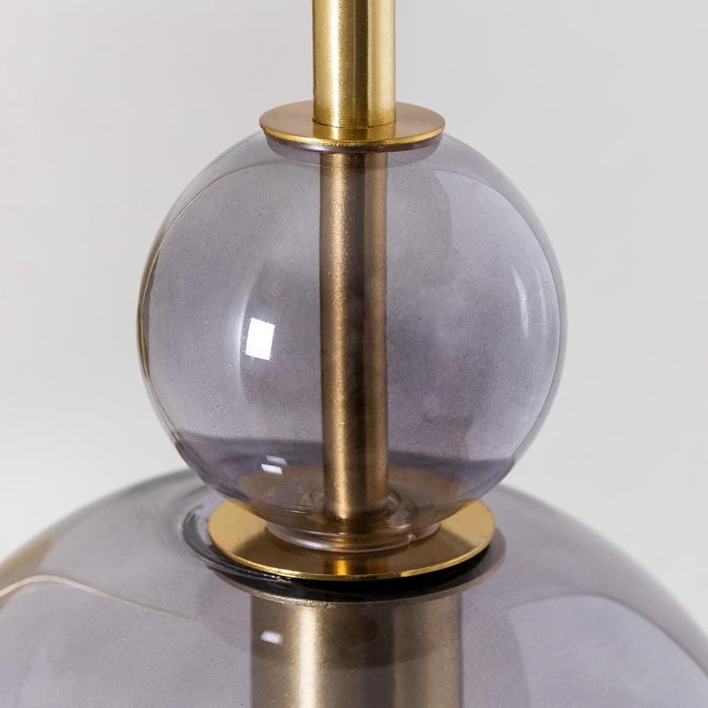 Contemporary Glass Lamp – Soft Glow for Modern Interiors S243
