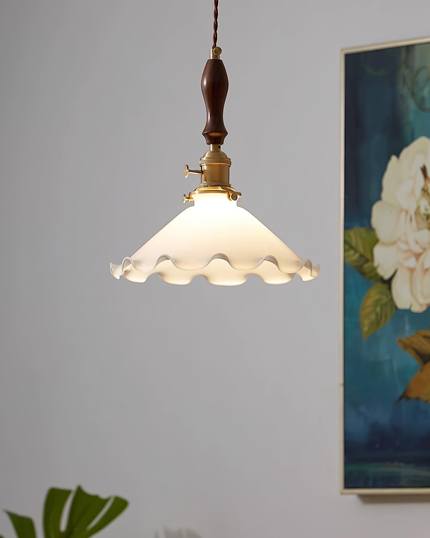 Milky Flower Pendant Light M254