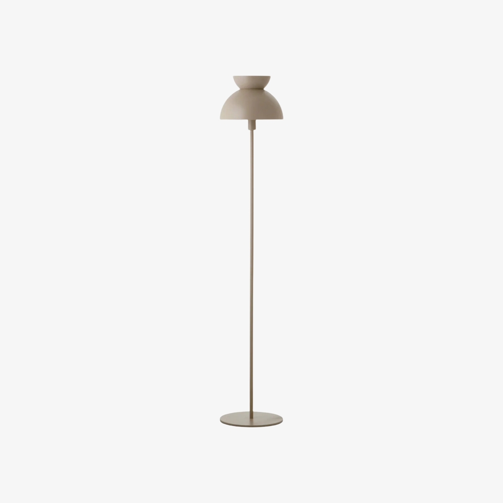 Aurelia Nordic Sculptural Floor Lamp - Minimalist Metal Standing Light for Living Room or Bedroom T795