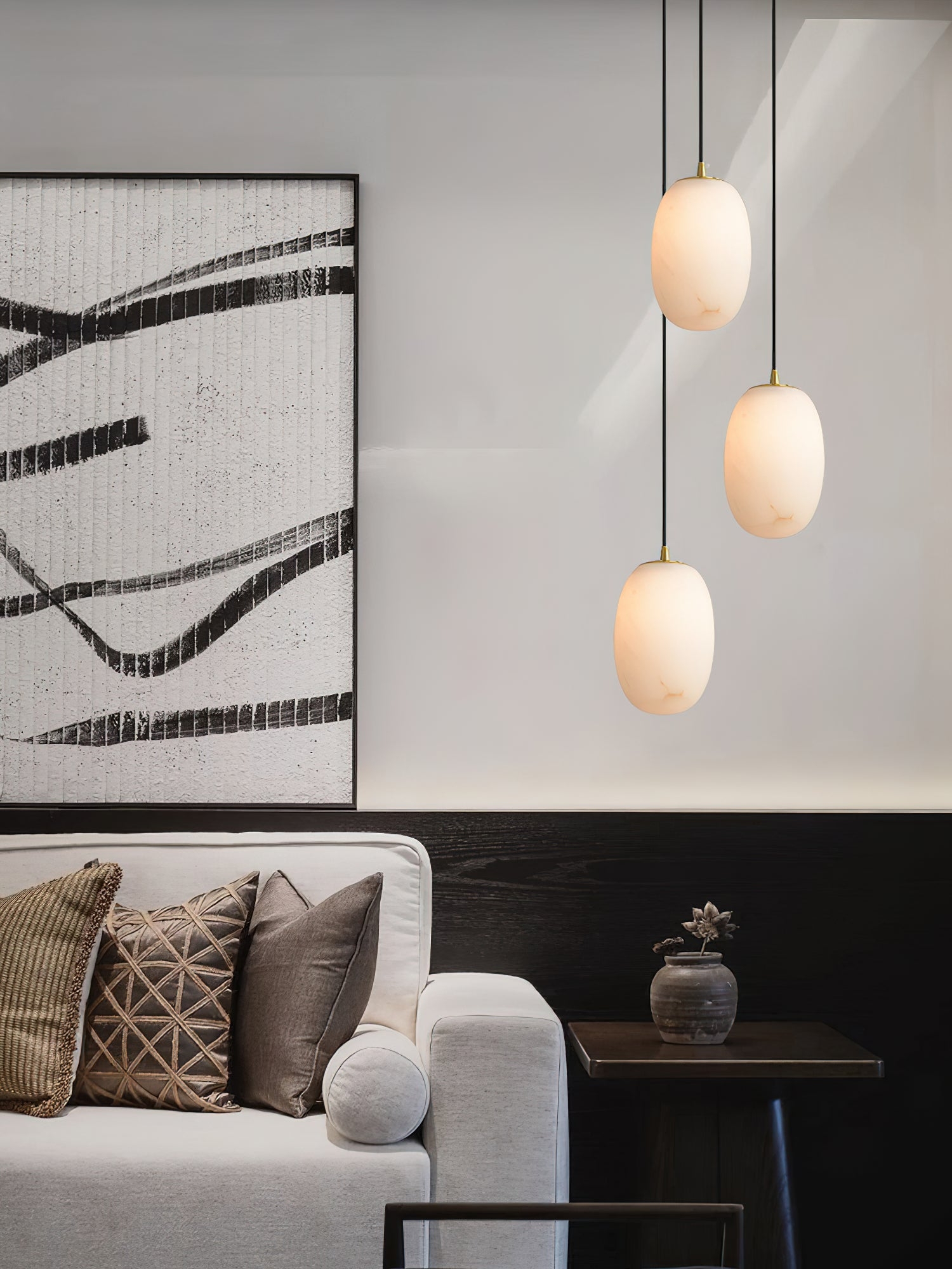 Alabaster Bedside Pendant Light T1647