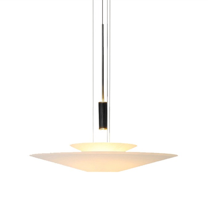 Plumeo Chandelier - Modern Layered LED Pendant for Living Room