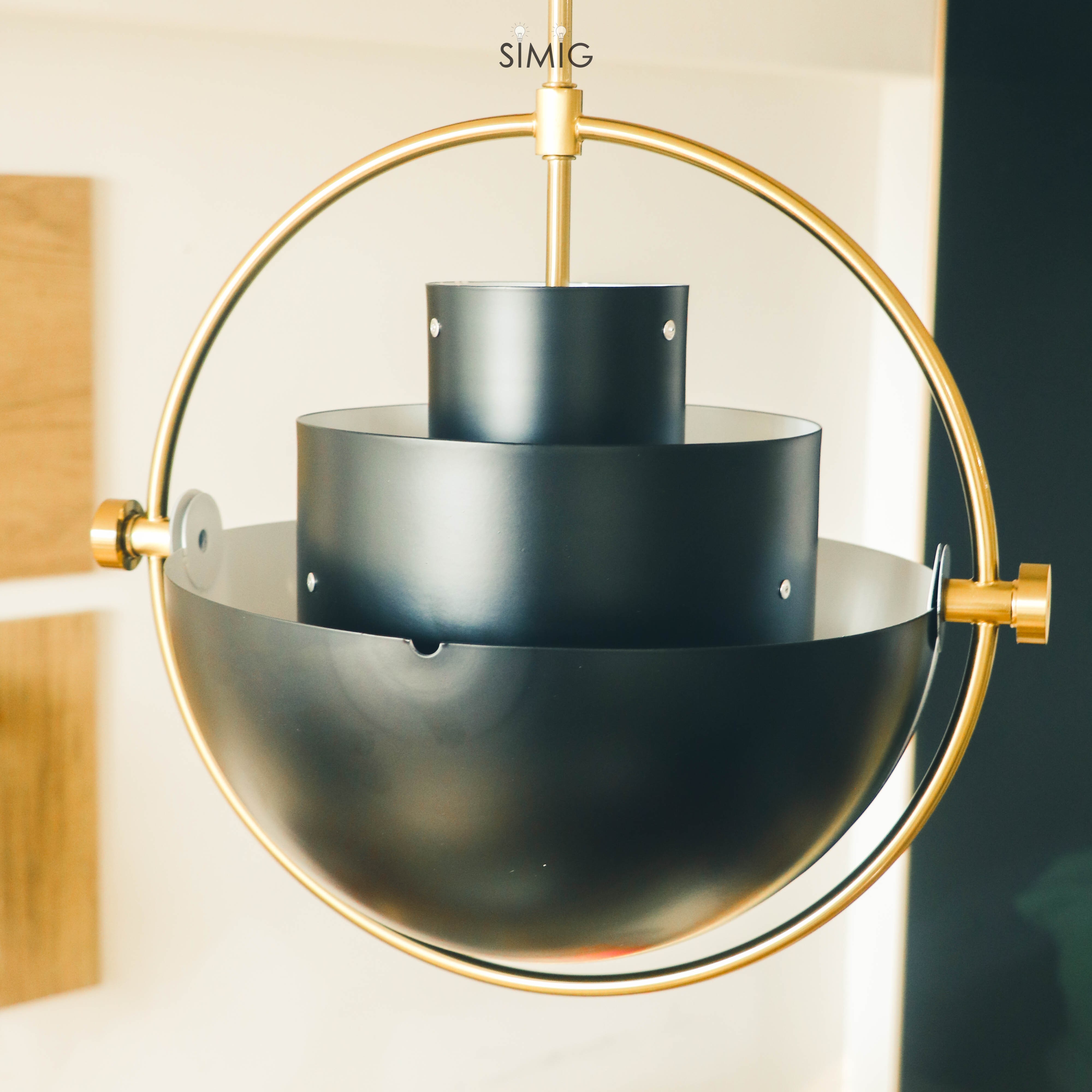 Multiva Pendant Light - Modern Metal Design for Living Room