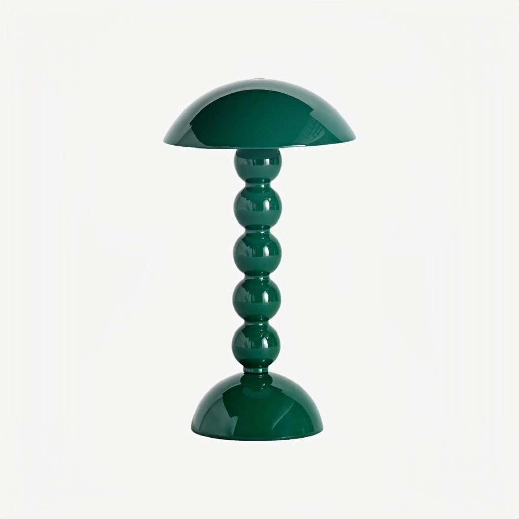Modo LED Table Lamp - Orb-Stacked Base Mushroom Shade Perfect for Living Room or Bedroom T722