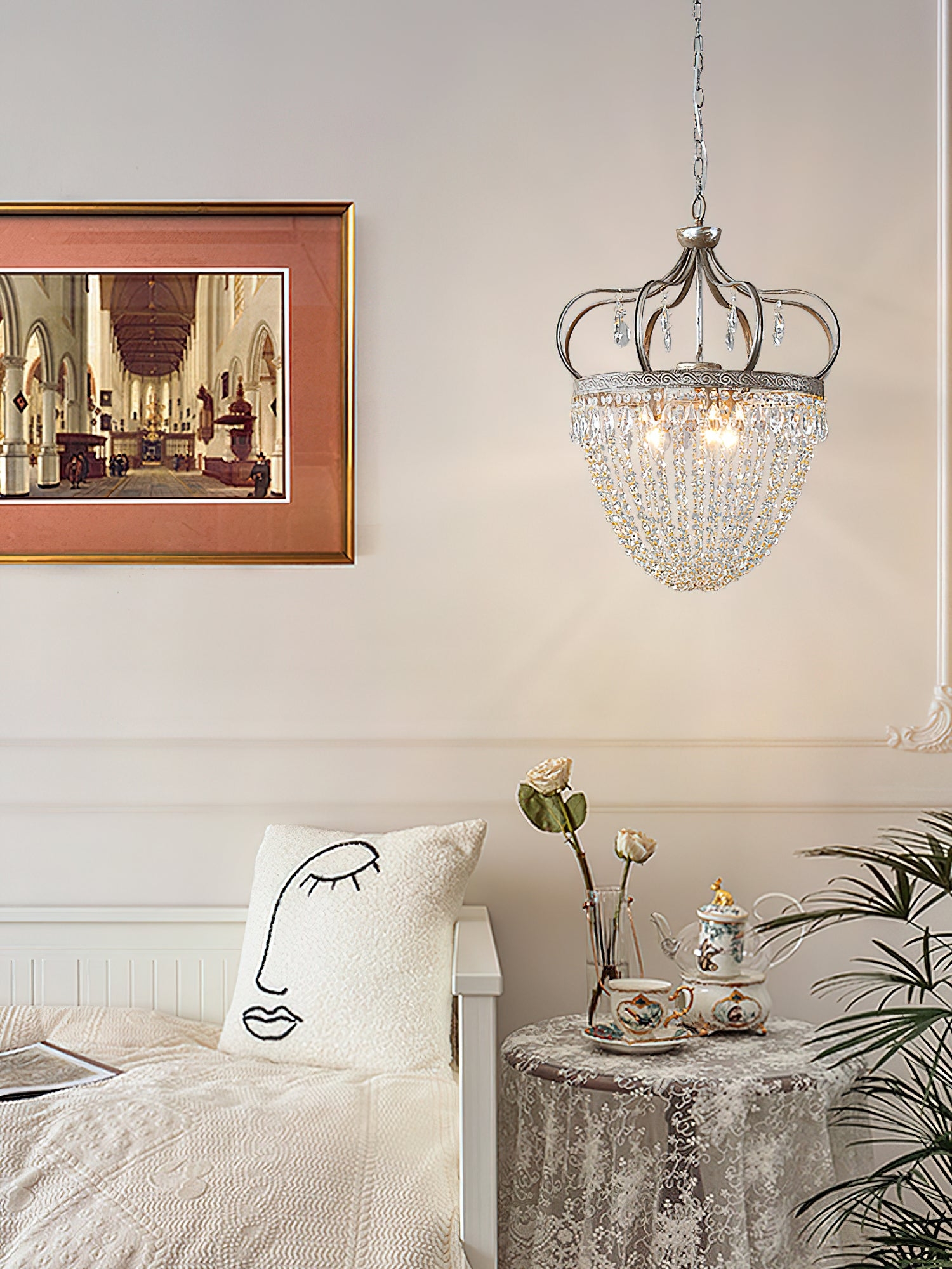 Abella Tear Drop Chandelier T1741