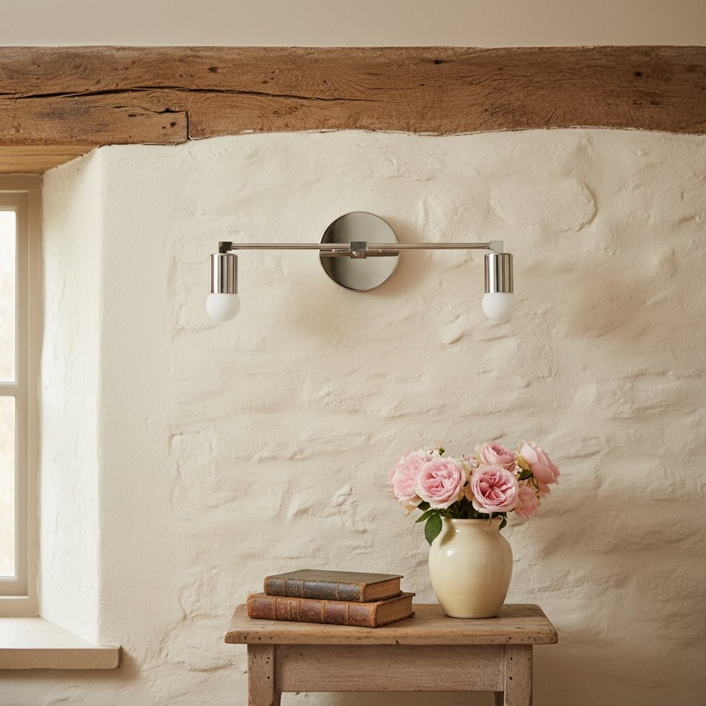 Mobilux Line industrial Bathroom Vanity Light - Minimalist Wall Sconce - Elegant Fixture T322