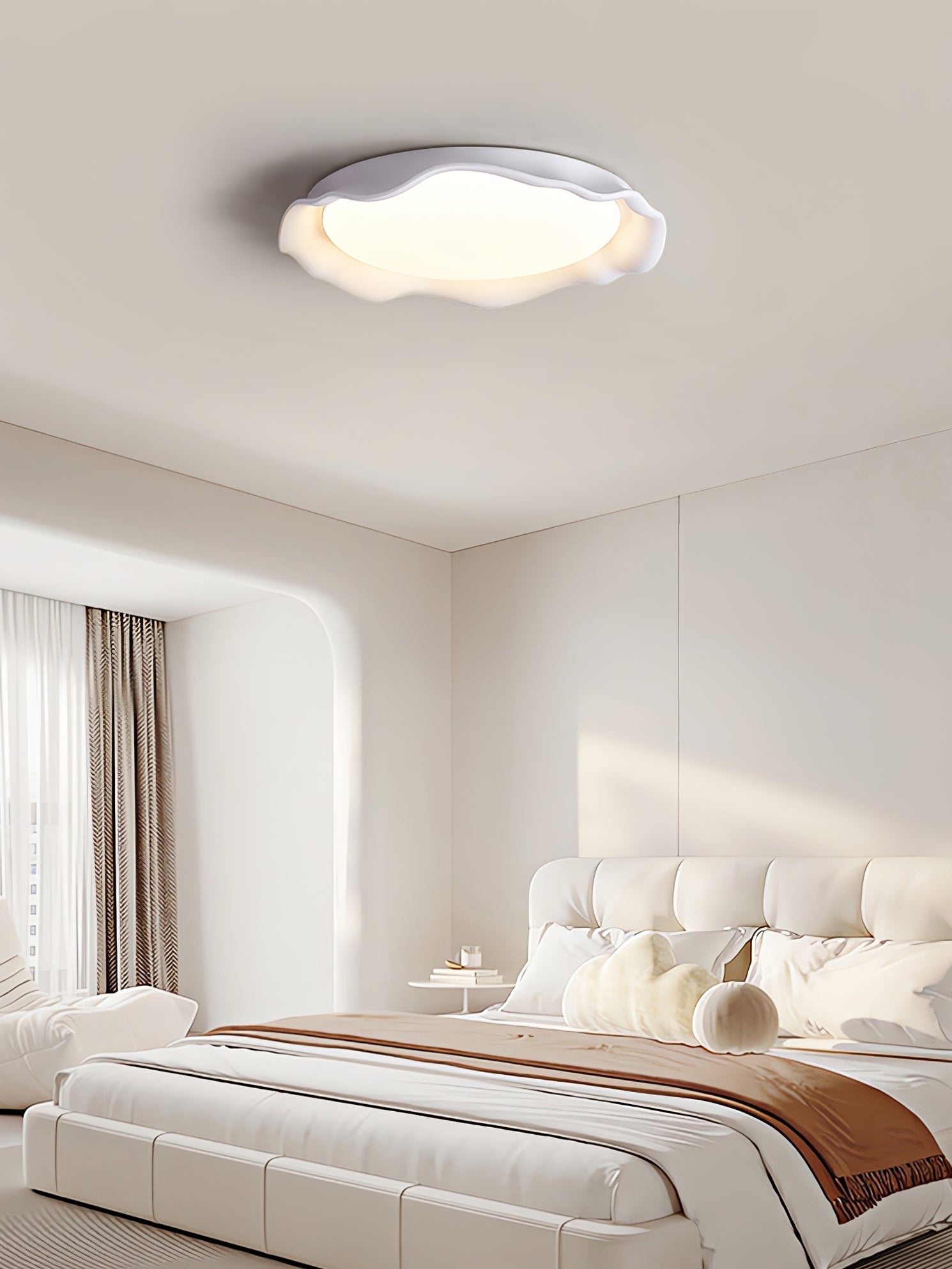 Aera Microcement Ceiling Light T1604