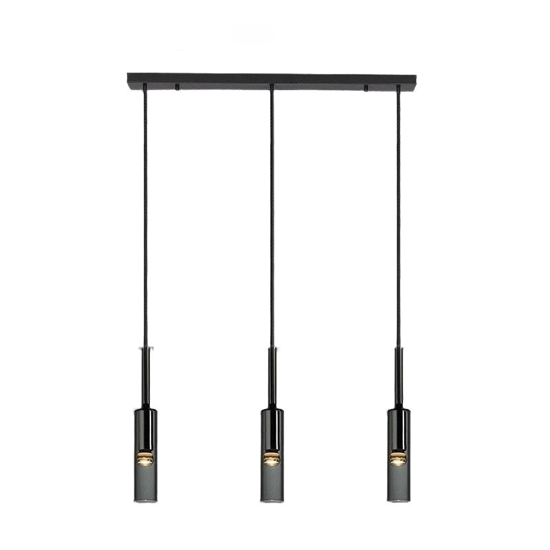 Modern Cylindrical Glass Pendant Light G42