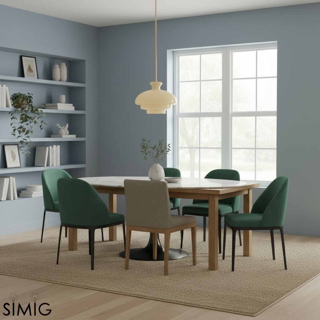 HaloVita Modern Metal and Glass Pendant Light - Elegant Lighting for Living Areas T575
