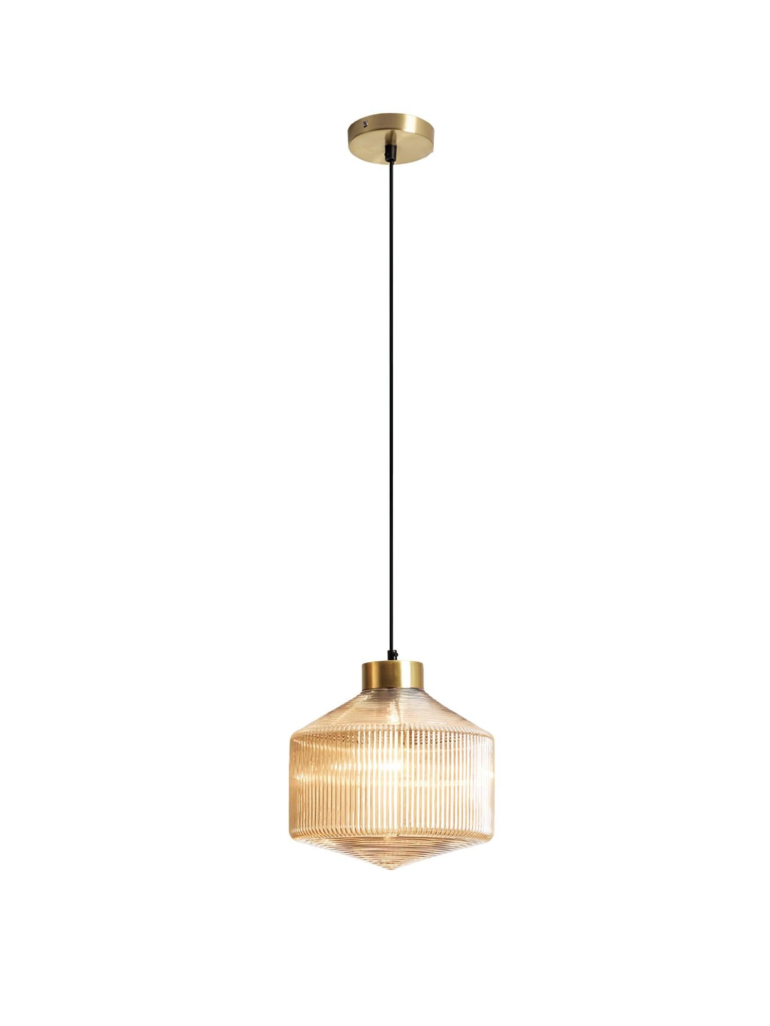 Striped Spinning Top Pendant Light M505
