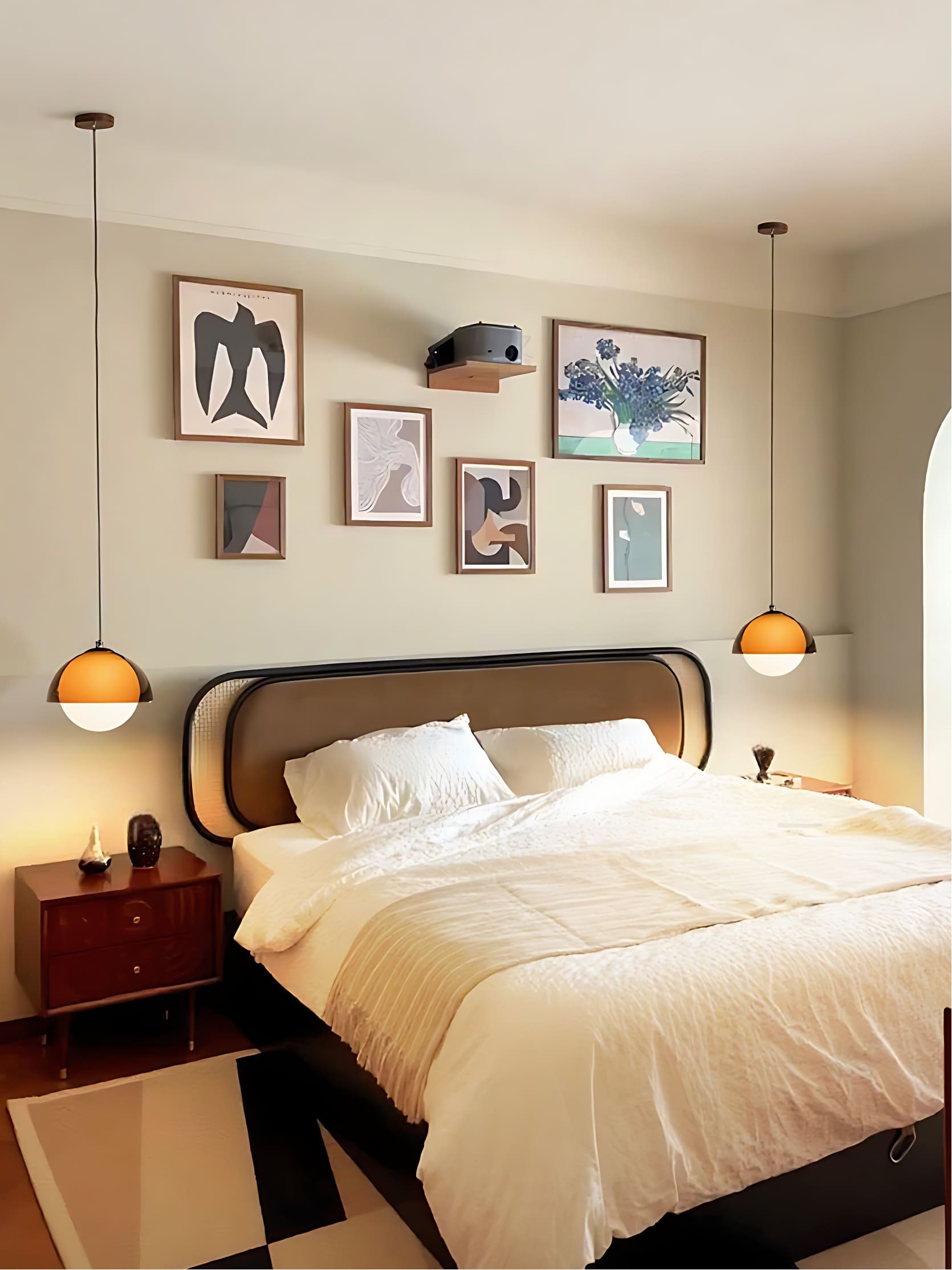 Sunset Pendant Light – Vintage Design For Bedside Ambience G99