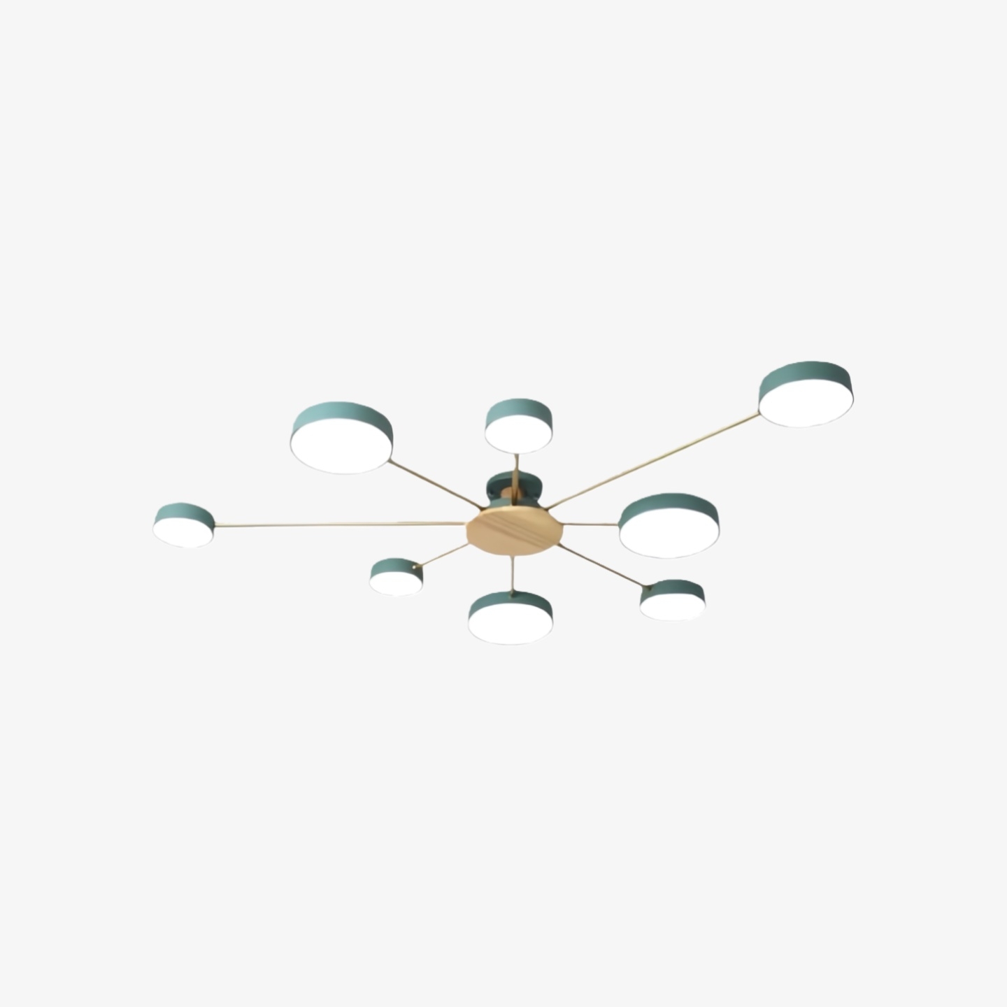 Stylish Wood-Branch Ceiling Lamp - LED Light for Dining Room and Living Room S378