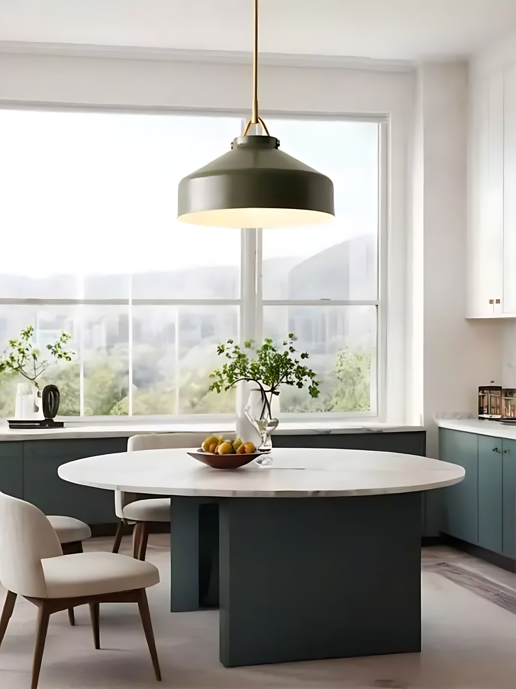 Nordic Minimalist Metal Pendant Light G89