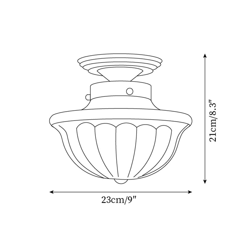 Ritten Ceiling Light T1255