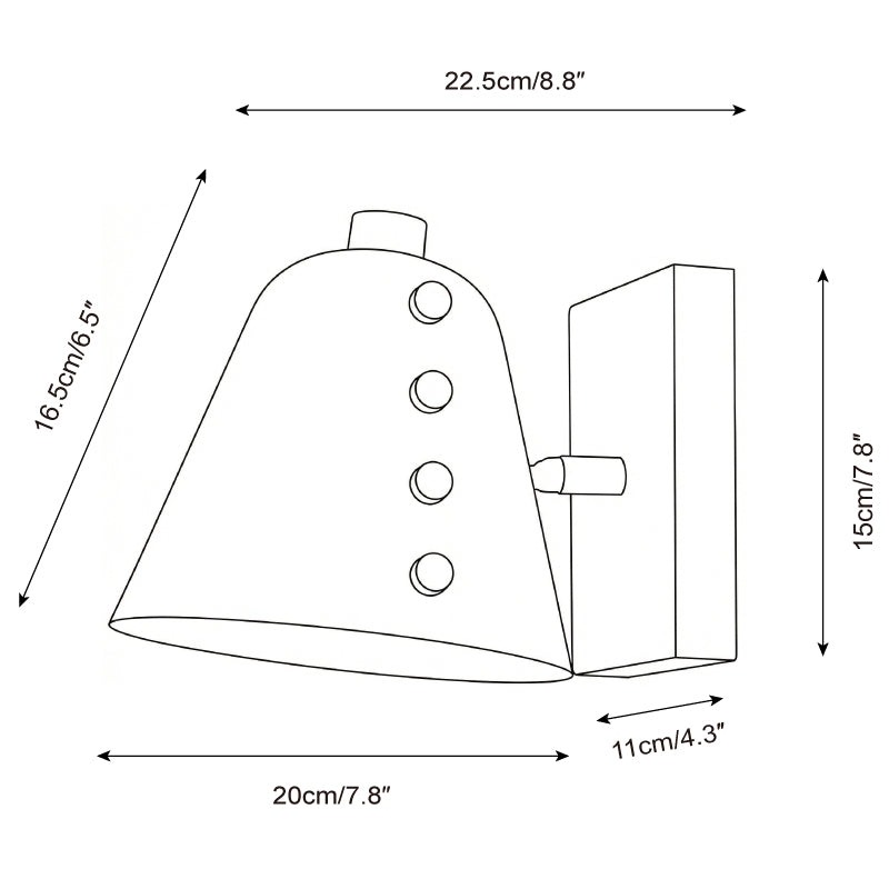 Twilight Pin Wall Lamp T1548