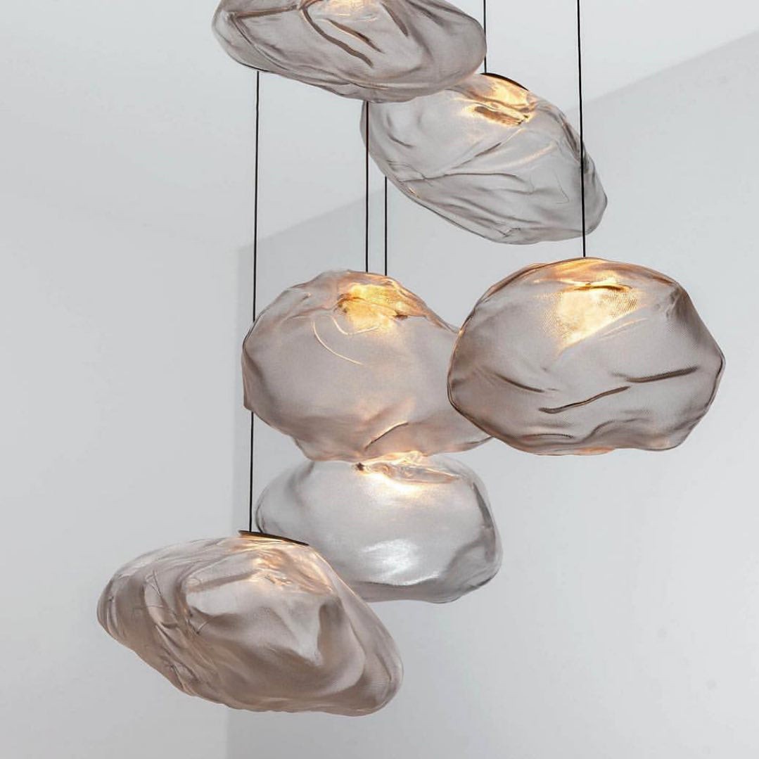 Multi-Head Irregular Glass Bubble Chandelier M79