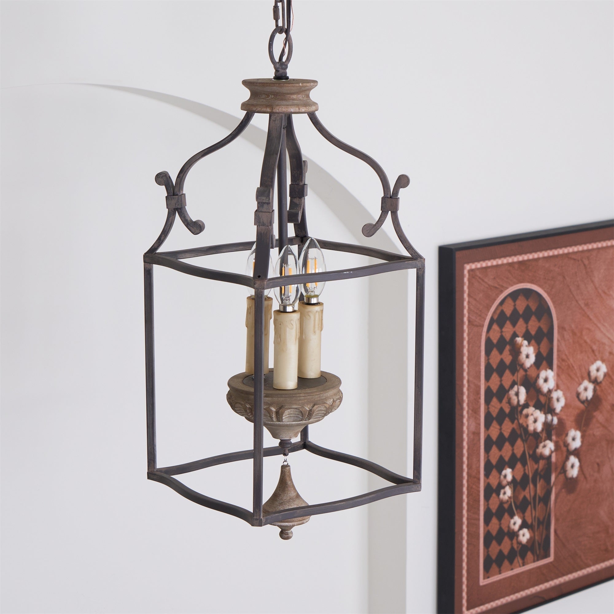 Traditional Birdcage Chandelier T1749