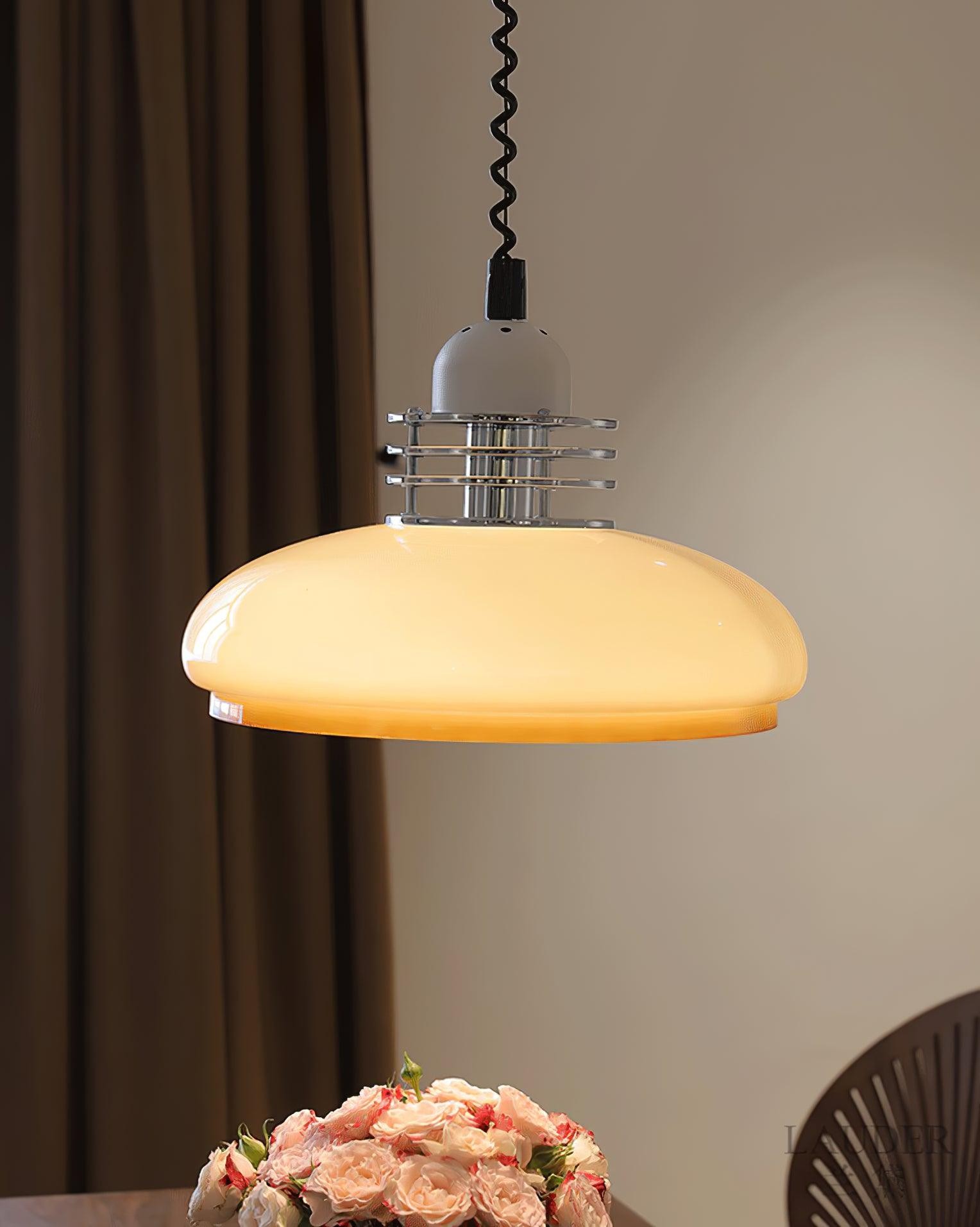 Nordic Cream Retractable Pendant Lamp M203