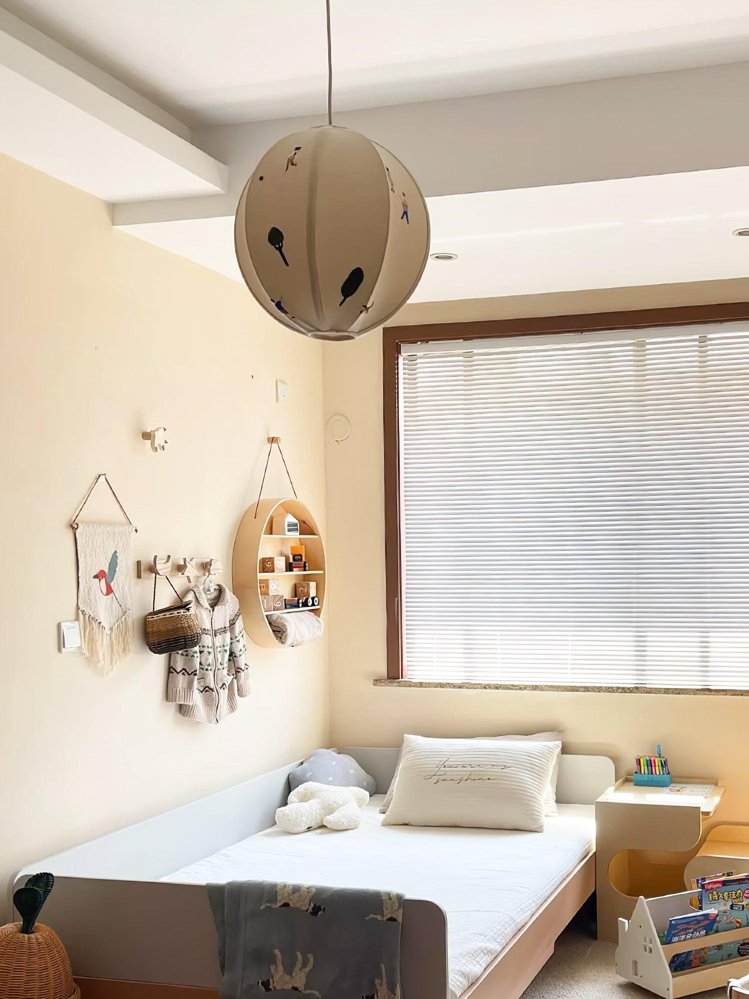Park Embroidered Textile Pendant Lamp M337