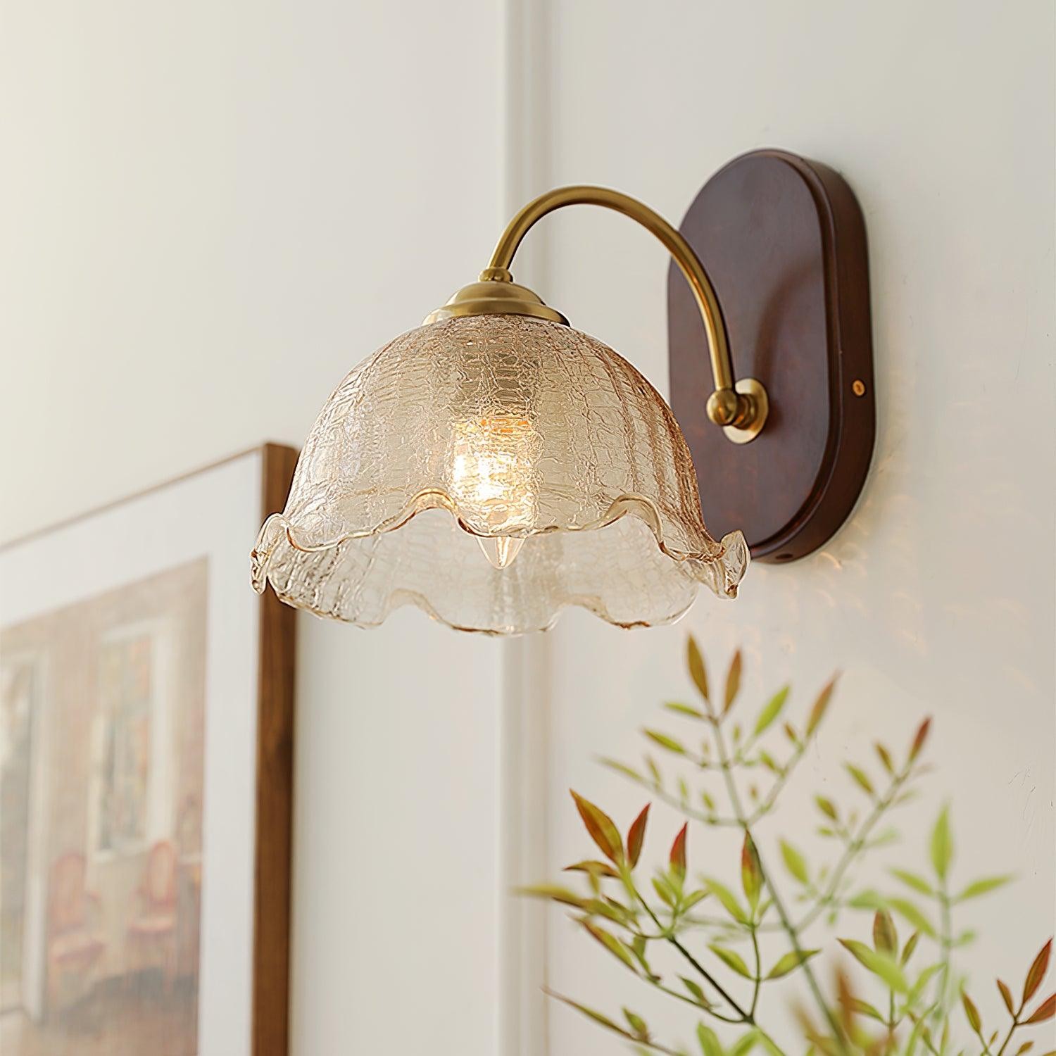 Vintage Flower Wall Lamp M208